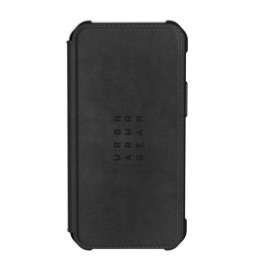 UAG Metropolis Leather Hard Case iPhone 12 Mini zwart