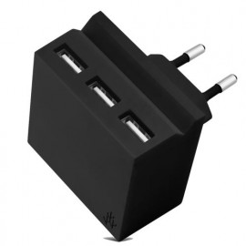 usbepower HIDE Mini 3-in-1 wall charger zwart