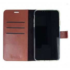 Valenta Booklet Leather Gel Skin iPhone 11 Pro Max bruin