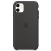 Apple silicone case iPhone 11 black