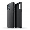 Mujjo Leather Case iPhone 12 Pro Max zwart