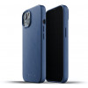 Mujjo Leather Case iPhone 13 Mini blauw