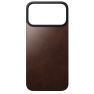 Nomad Funda Magnética de Cuero iPhone 17 Pro Max Rustic Brown Horween sticky