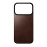 Nomad Funda Magnética de Cuero iPhone 17 Pro Rustic Brown Horween sticky