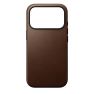 Nomad Funda de Cuero Moderna iPhone 17 Pro Marrón  sticky