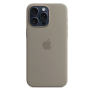 Apple Funda de Silicona MagSafe iPhone 15 Pro Max Clay sticky