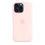 Apple Funda de Silicona MagSafe iPhone 15 Pro Max Light Pink sticky