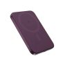 Epico UltraPack Qi2 Slim 5000mAh Aluminio Mag+ Batería Externa Inalámbrica EM51 Morado Oscuro sticky