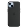 Apple Silicone MagSafe Case iPhone 15 Black sticky