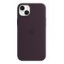 Apple Funda de Silicona MagSafe iPhone 14 Elderberry sticky