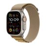 Apple Alpine Loop Correa para Apple Watch 44mm / 45mm / 46mm / 49mm Tan talla L sticky