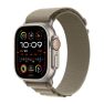 Apple Alpine Loop Correa para Apple Watch 44mm / 45mm / 46mm / 49mm Olive talla M sticky