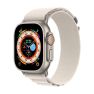 Apple Alpine Loop para Apple Watch 44 mm / 45 mm / 46 mm / 49 mm Starlight Talla Mediana sticky