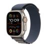 Apple Alpine Loop Correa para Apple Watch 44mm / 45mm / 46mm / 49mm Azul talla M sticky