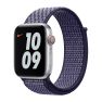 Apple Nike Sport Loop Apple Watch 38mm / 40mm / 41mm / 42mm Purple Pulse sticky