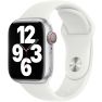 Apple Sport Band Correa para Apple Watch 38mm / 40mm / 41mm / 42mm Blanco sticky