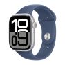 Apple Sport Band Correa para Apple Watch 38mm / 40mm / 41mm / 42mm Denim M/L sticky