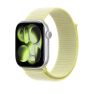 Apple Sport Loop Correa para Apple Watch 44mm / 45mm / 46mm / 49mm Amarillo Neón sticky