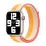 Apple Sport Loop Apple Watch 44mm / 45mm / 46mm / 49mm Maize / White sticky
