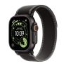 Apple Trail Loop Correa para Apple Watch 44mm / 45mm / 46mm / 49mm Negro / Charcoal talla M/L sticky