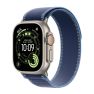 Apple Trail Loop Correa para Apple Watch 44mm / 45mm / 46mm / 49mm Bright / Azul talla S/M sticky