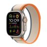 Apple Trail Loop Correa para Apple Watch 44mm / 45mm / 46mm / 49mm Naranja / Beige talla S/M sticky