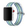 Apple Woven Nylon Apple Watch 44mm / 45mm / 46mm / 49mm Blue Stripe sticky