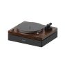 Aulo Tocadiscos con Altavoces Integrados y Bluetooth Madera Oscura sticky