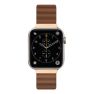 LAUT Novi Leather Loop Apple Watch 38mm / 40mm / 41mm / 42mm sepia brown sticky