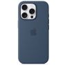 Apple Silicone MagSafe Case iPhone 16 Pro Denim sticky