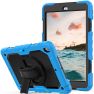 Casecentive Handstrap Pro Hardcase with handstrap iPad 2017 / 2018 blue sticky