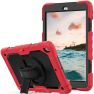 Casecentive Handstrap Pro Hardcase with handstrap iPad 2017 / 2018 red sticky