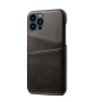 Casecentive Leren Wallet Back case iPhone 13 Pro zwart sticky