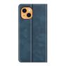 Casecentive Magnetic Leather Wallet iPhone 14 Pro Max blue sticky