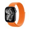 Casecentive Nylon Loop Apple Watch 44mm / 45mm / 46mm / 49mm Naranja sticky
