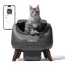 CATLINK Open X - Open Top Caja De Arena Autolimpiable Automática Gris sticky