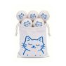 CATLINK Bolas de Lana Silenciosas para Gatos sticky