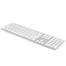 Matias Kabelgebundene Tastatur QWERTZ mit Nummernblock silber sticky