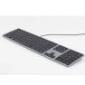 Matias Wired keyboard AZERTY MacBook space grey sticky