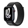Apple Nike Sport Loop Apple Watch 38mm / 40mm / 41mm / 42mm Black / Summit White sticky