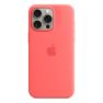 Apple Funda de Silicona MagSafe iPhone 15 Pro Max Guava sticky