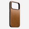 Nomad Funda de Cuero Moderna iPhone 17 Pro English Tan sticky
