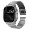 Nomad Titanium Strap V2 Apple Watch 42/44/45/49mm Silver sticky