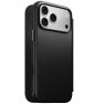 Nomad Modern Camino Funda Folio de Piel iPhone 18 Pro Max Negra sticky