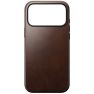 Nomad Funda de Cuero Moderna iPhone 17 Pro Max Rustic Brown Horween sticky