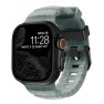 Nomad Rocky Point Correa para Apple Watch (Ultra) 42mm / 44mm / 45mm / 46mm / 49mm Sierra Stone Connector Negro sticky