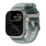 Nomad Rocky Point Correa Apple Watch (Ultra) 42mm / 44mm / 45mm / 46mm / 49mm Sierra Stone Connector Natural sticky