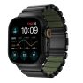 Nomad Stratos Correa de Titanio para Apple Watch 44mm / 45mm / 46mm / 49mm Negro/Forest sticky