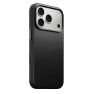 Nomad Traditional Camino Funda de Piel iPhone 18 Pro Negra sticky