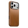 Nomad Traditional Camino Funda de Piel iPhone 18 Pro English Tan sticky